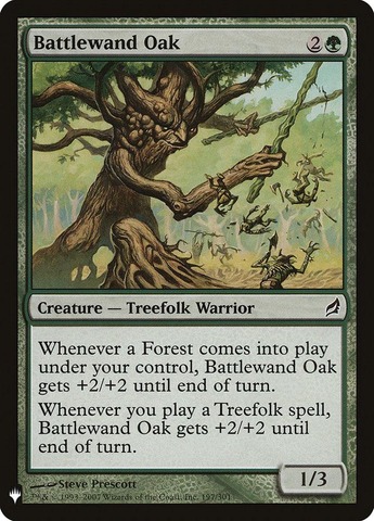 Battlewand Oak - Lorwyn